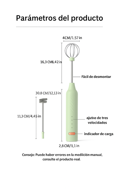 Mini Batidora Eléctrica